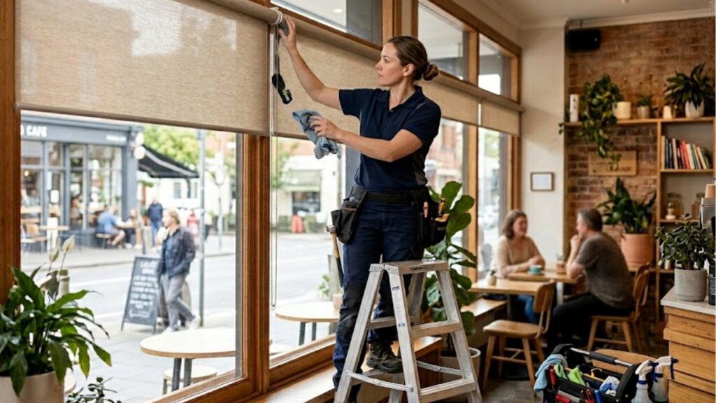 Cafe Blind Maintenance