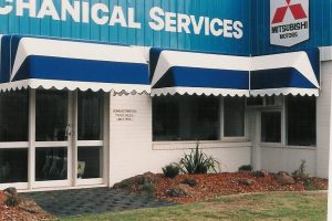 Window with Awnings