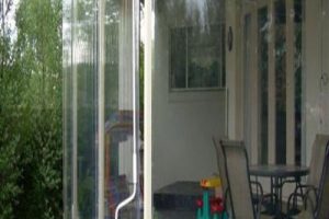Clear PVC Outdoor Blinds for Weatherproof Alfresco Dining